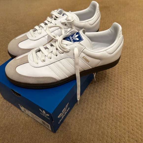 Adidas Samba-cloud white - women’s 10 men’s 9 - Picture 2 of 7